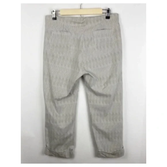 Lena Gabrielle Striped Cropped Pants - Picture 2 of 5